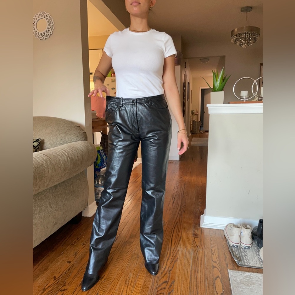 Genuine Leather Danier Trouser